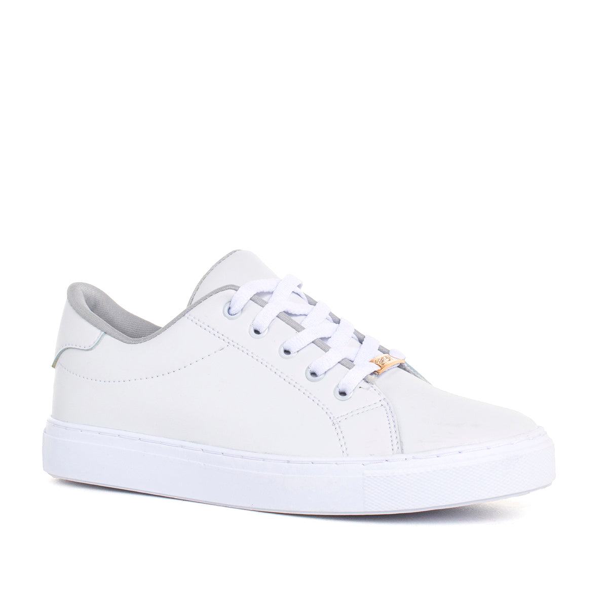 Tenis básicos color blanco, para dama