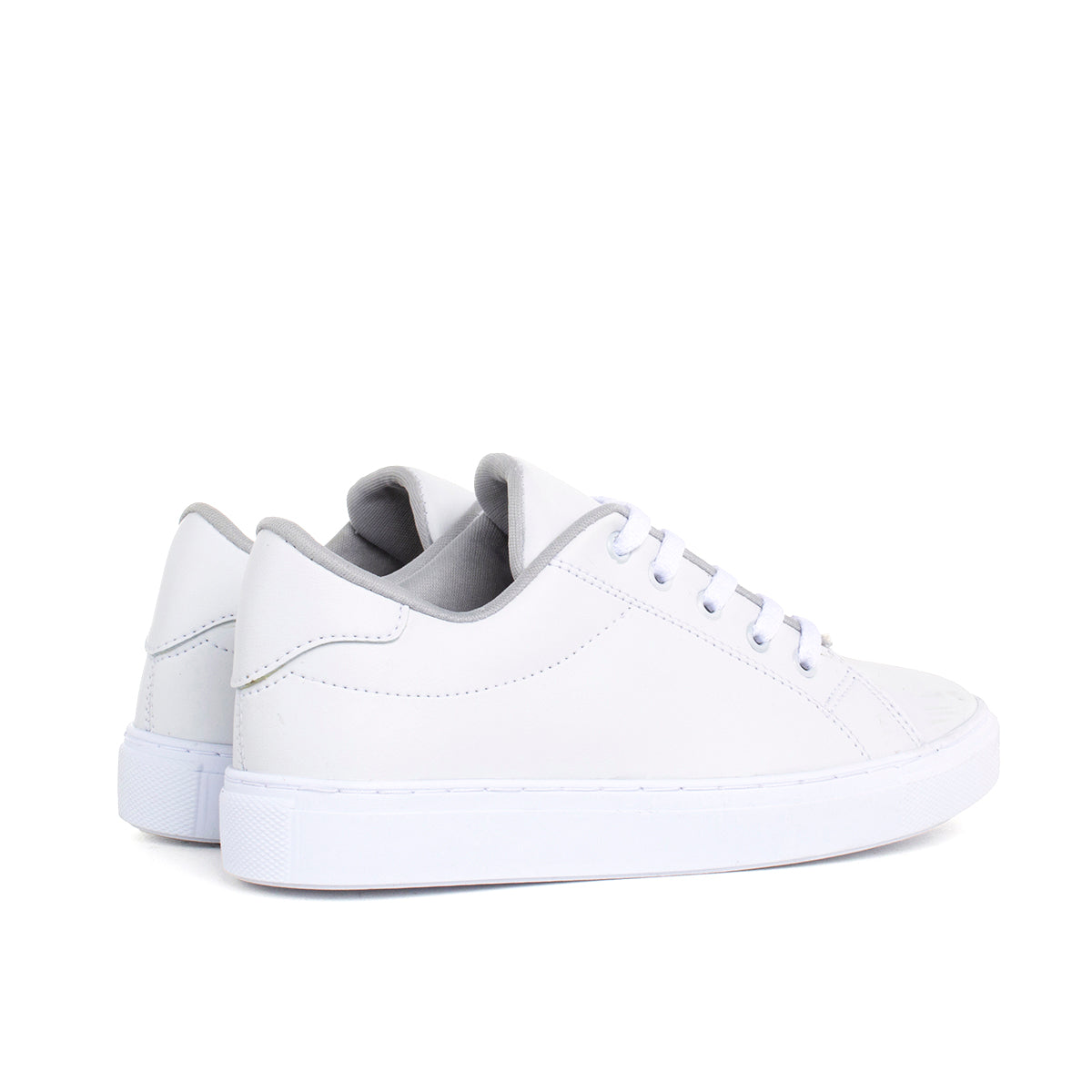 Tenis básicos color blanco, para dama