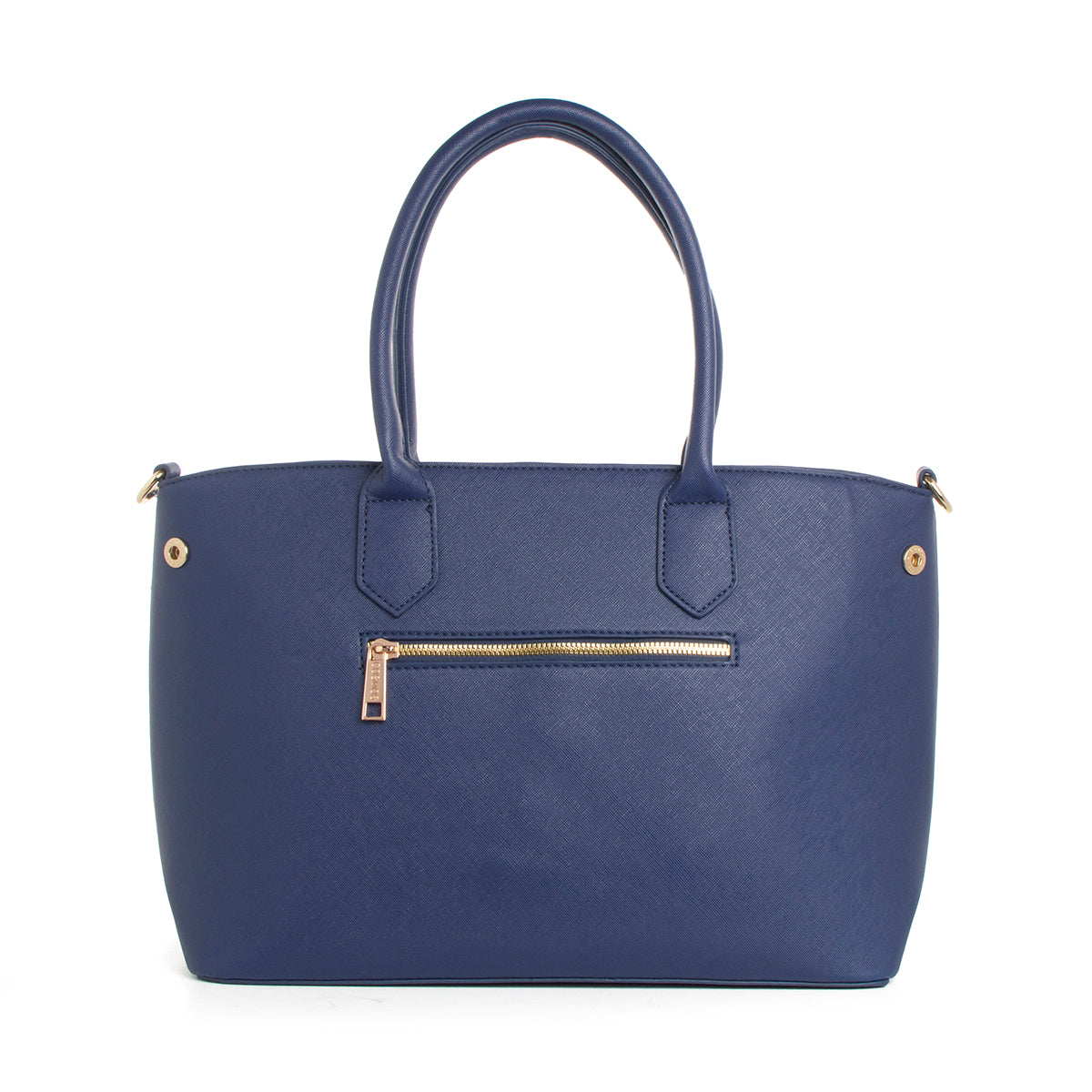 Bolso shopping color azul, para dama