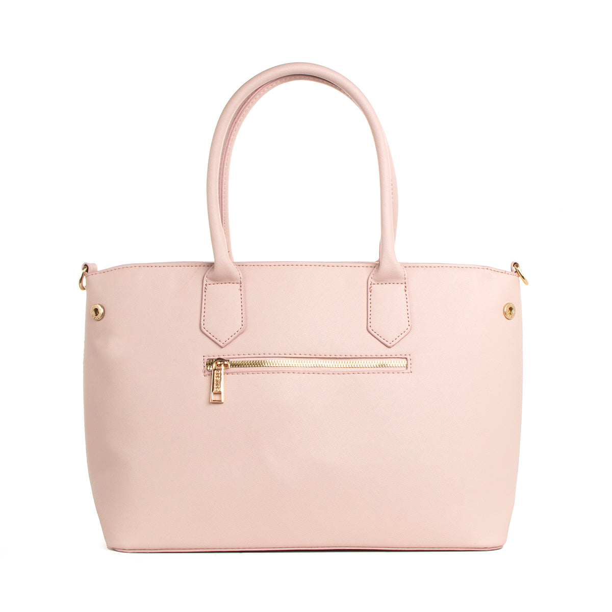 Bolso shopping color rosa, para dama