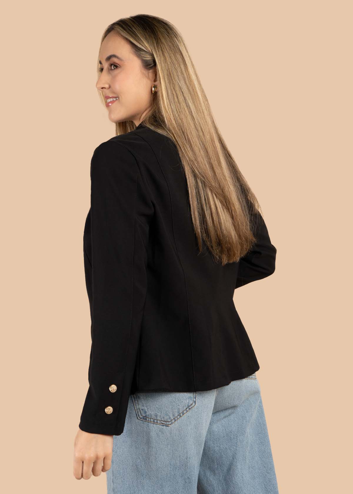 Blazer clásico color negro 105500