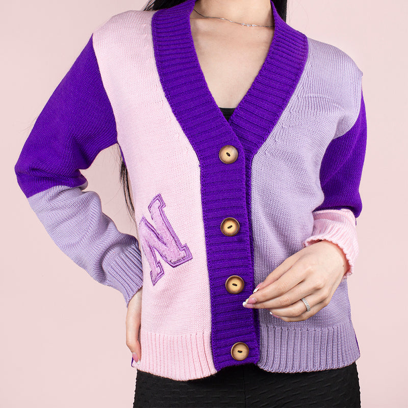 Buzo color morado, para dama