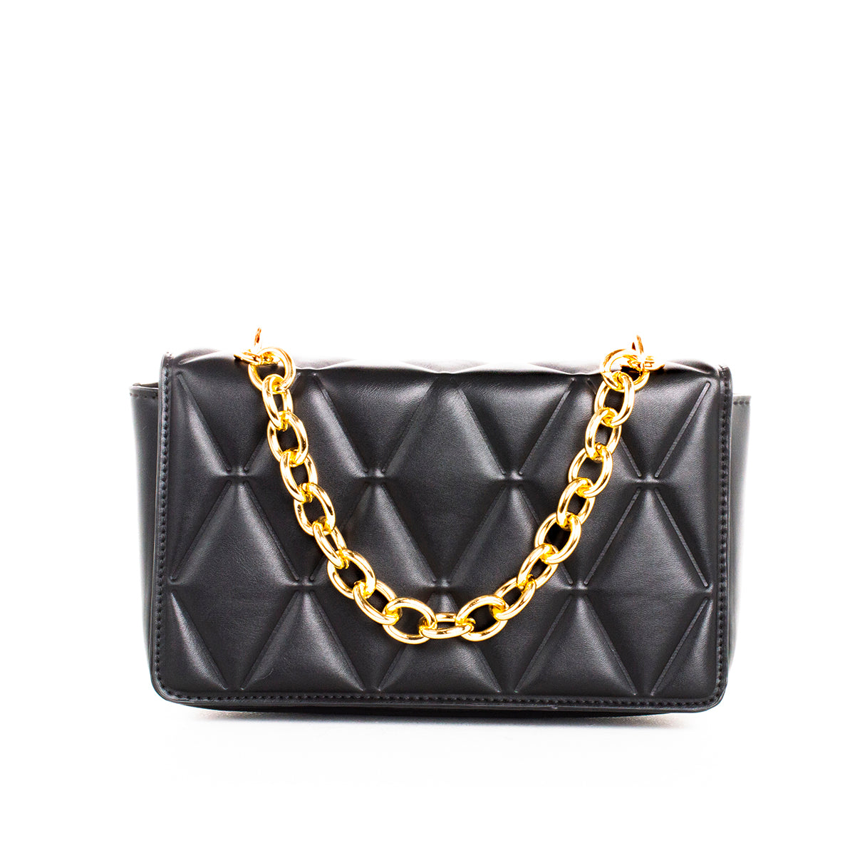 Bolso tipo bandolera color negro, para dama