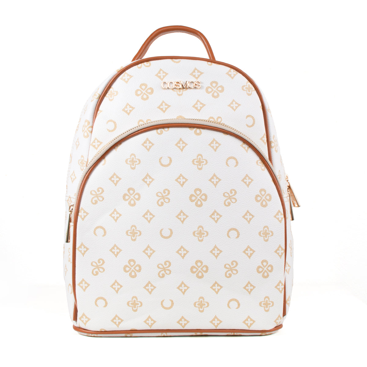Morral color beige estampado, para dama