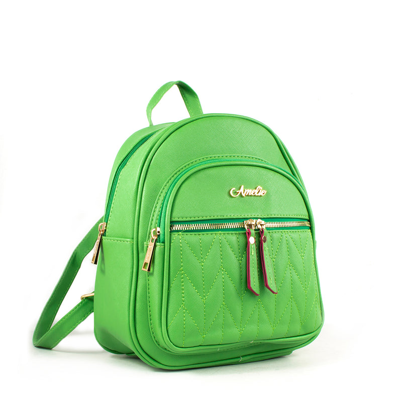 Morral pequeño color verde, para dama