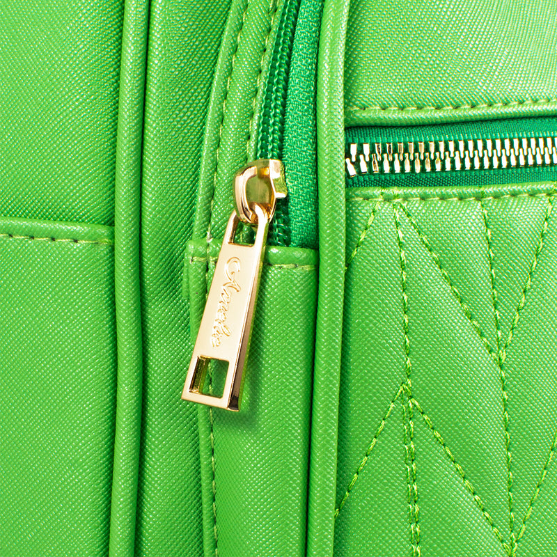 Morral pequeño color verde, para dama