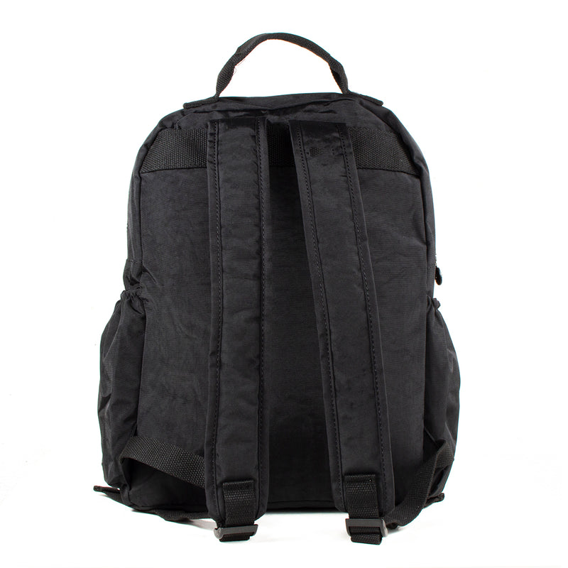 Morral de lona color negro, para dama