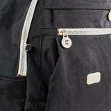 Morral color negro con cierre frontal, para dama