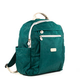 Morral color verde con cierre frontal, para dama