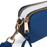 Bolso tipo bandolera color azul