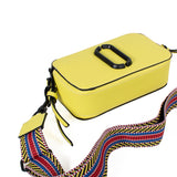 Bolso tipo bandolera color amarillo