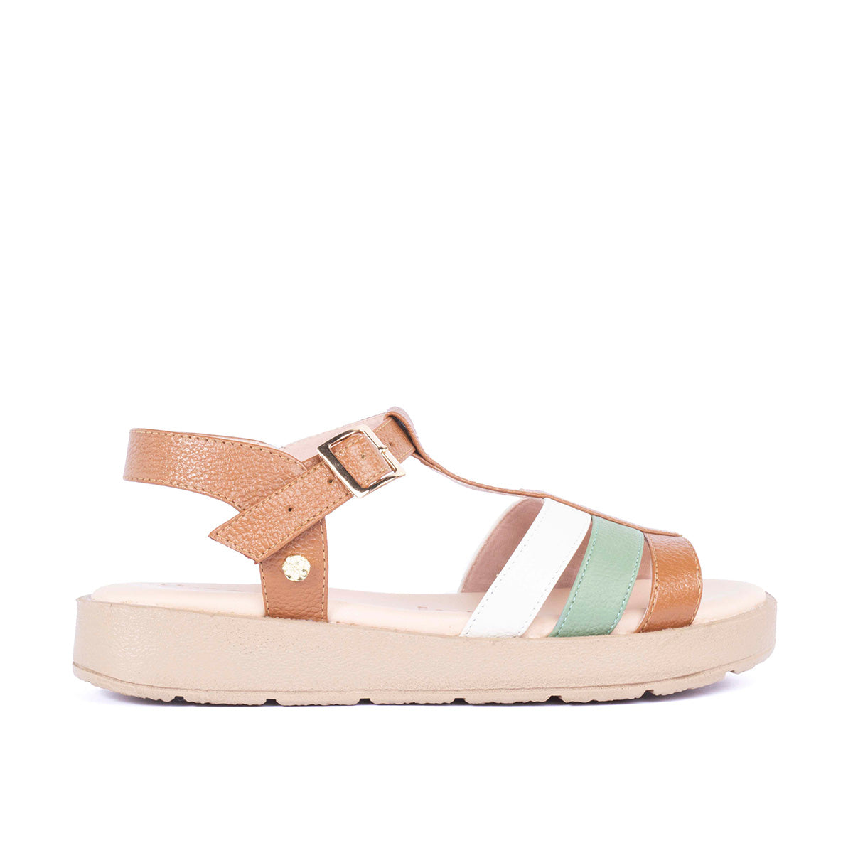 Sandalias color pastel fashion