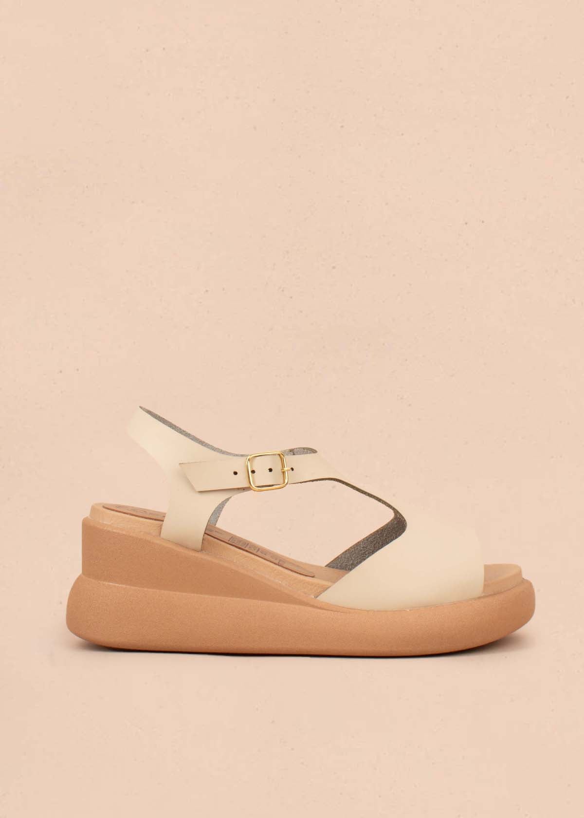 Sandalias color camel 104829