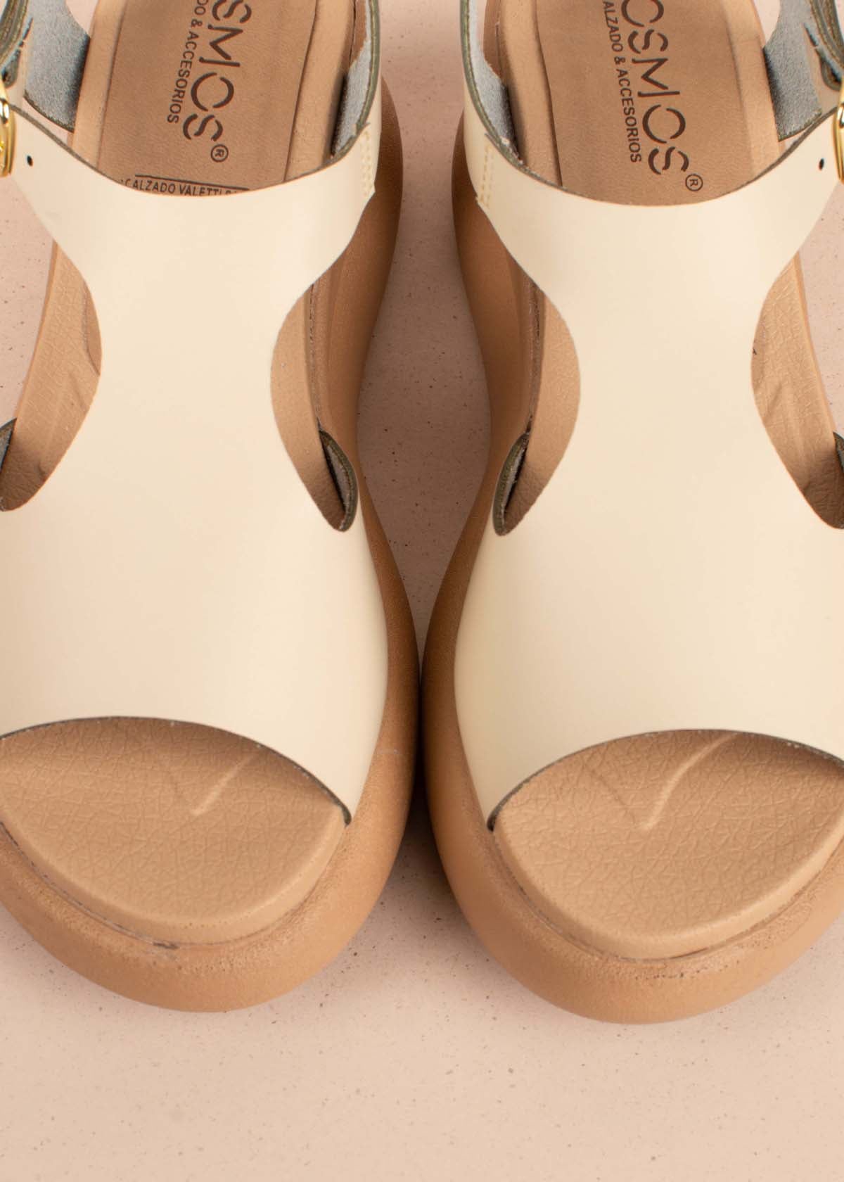 Sandalias color camel 104829