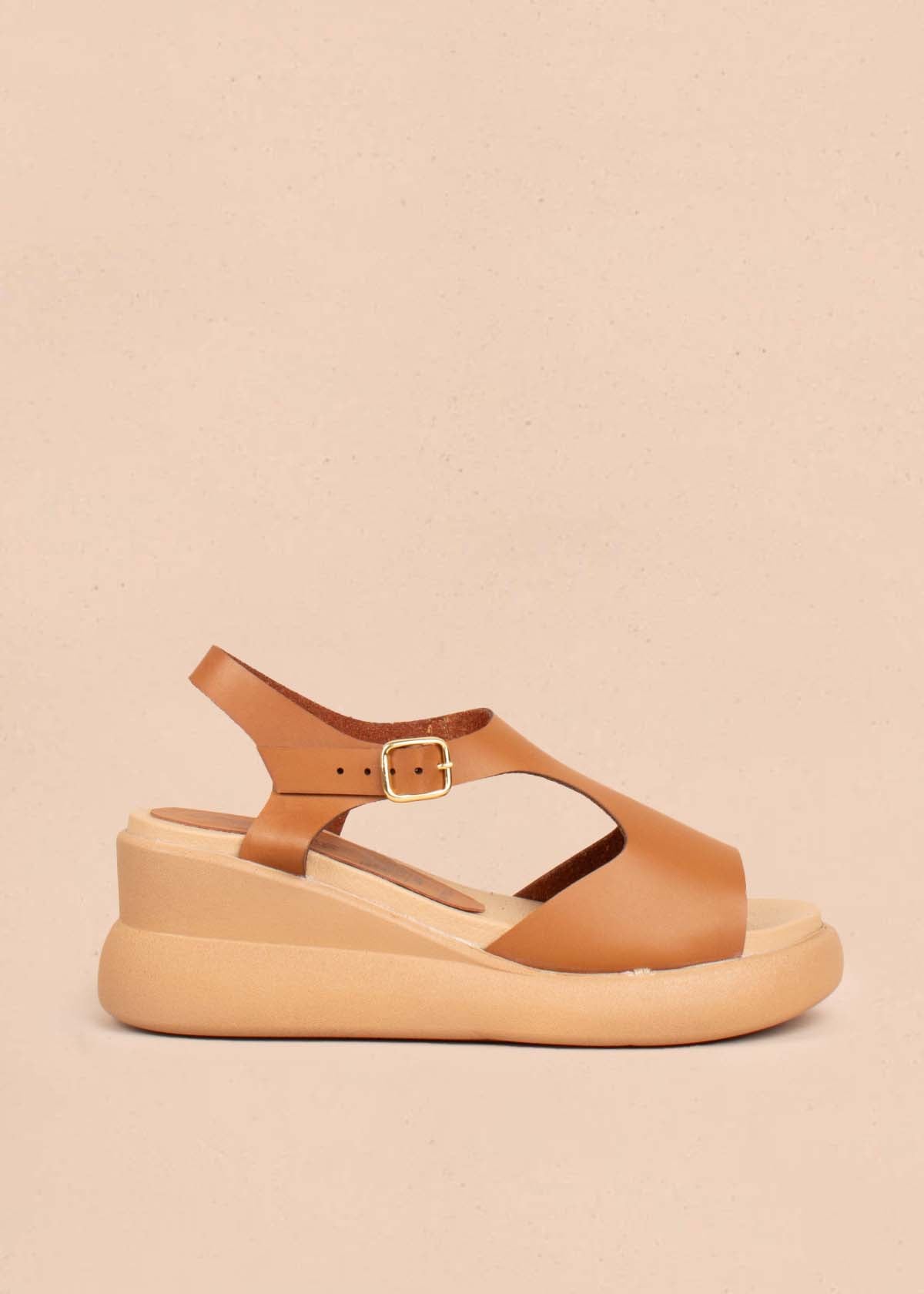 Sandalias color miel  104829