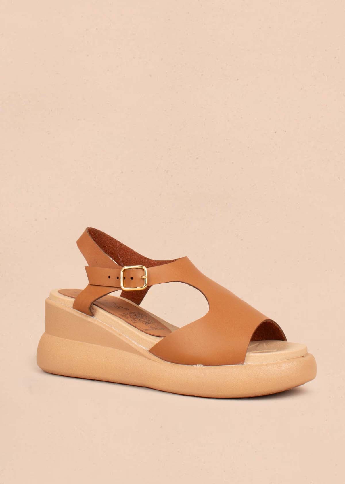 Sandalias color miel  104829