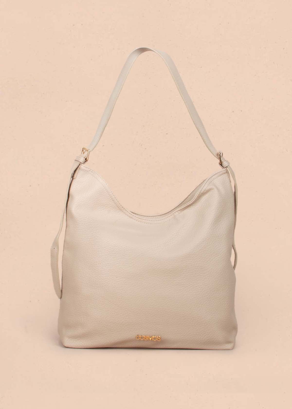 Bolso tipo shopping color beige 105149