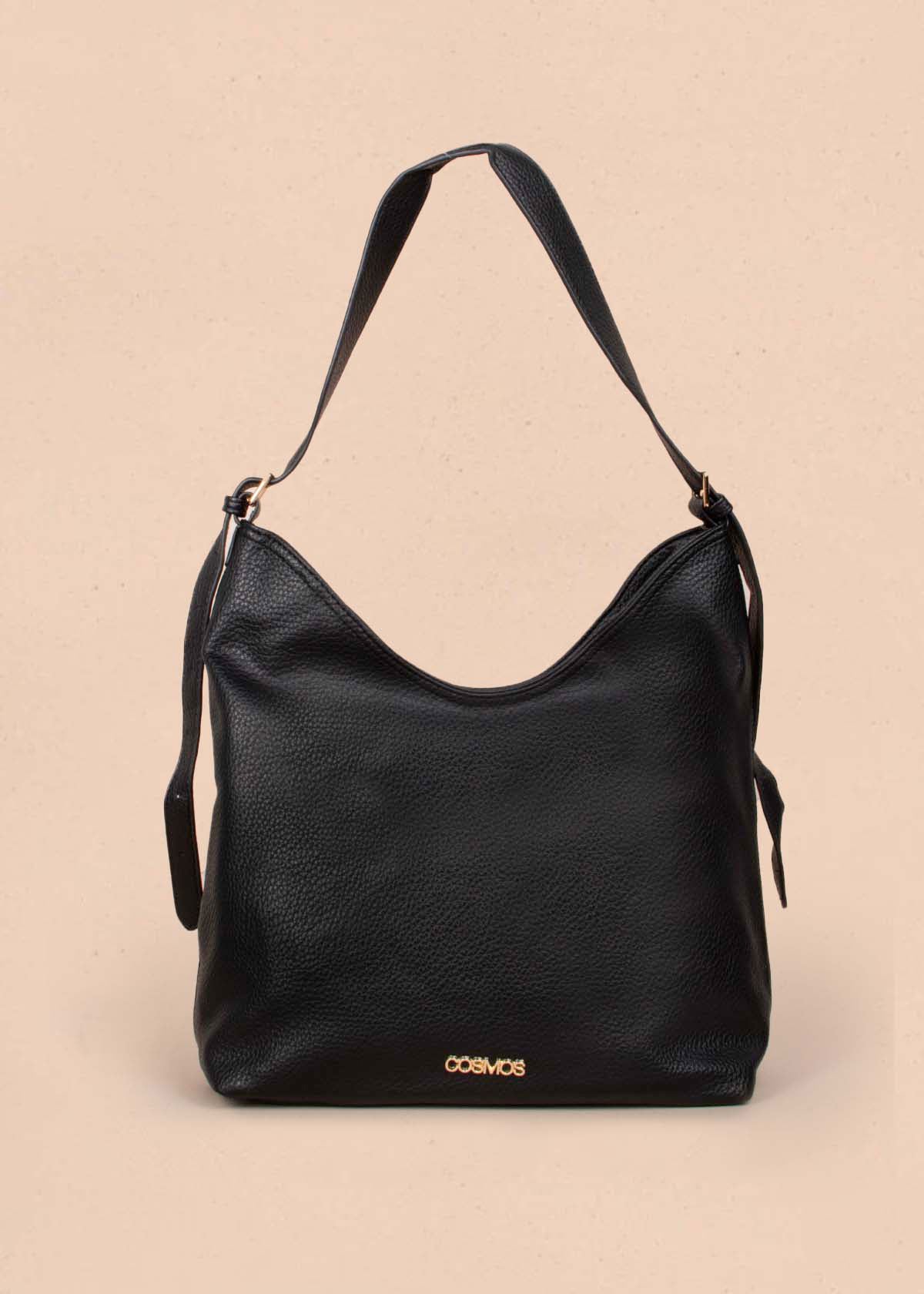 Bolso tipo shopping color negro 105149