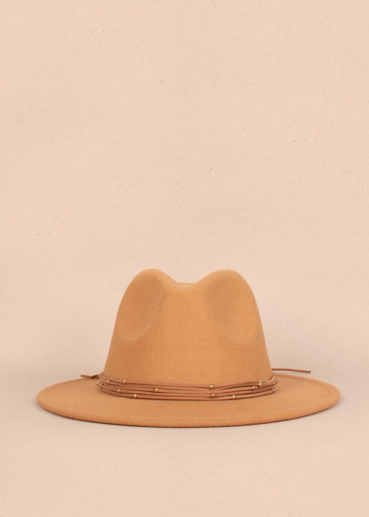 Sombrero color camel 105156