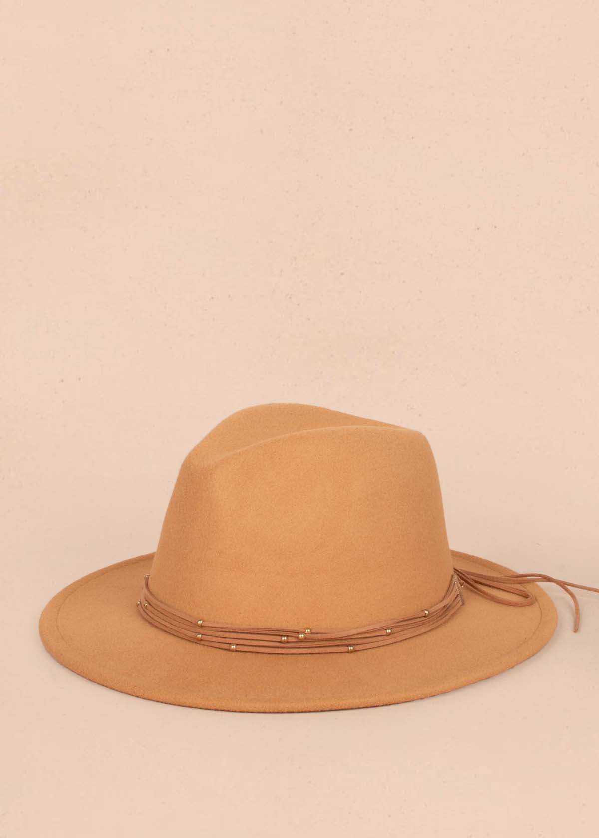 Sombrero color camel 105156