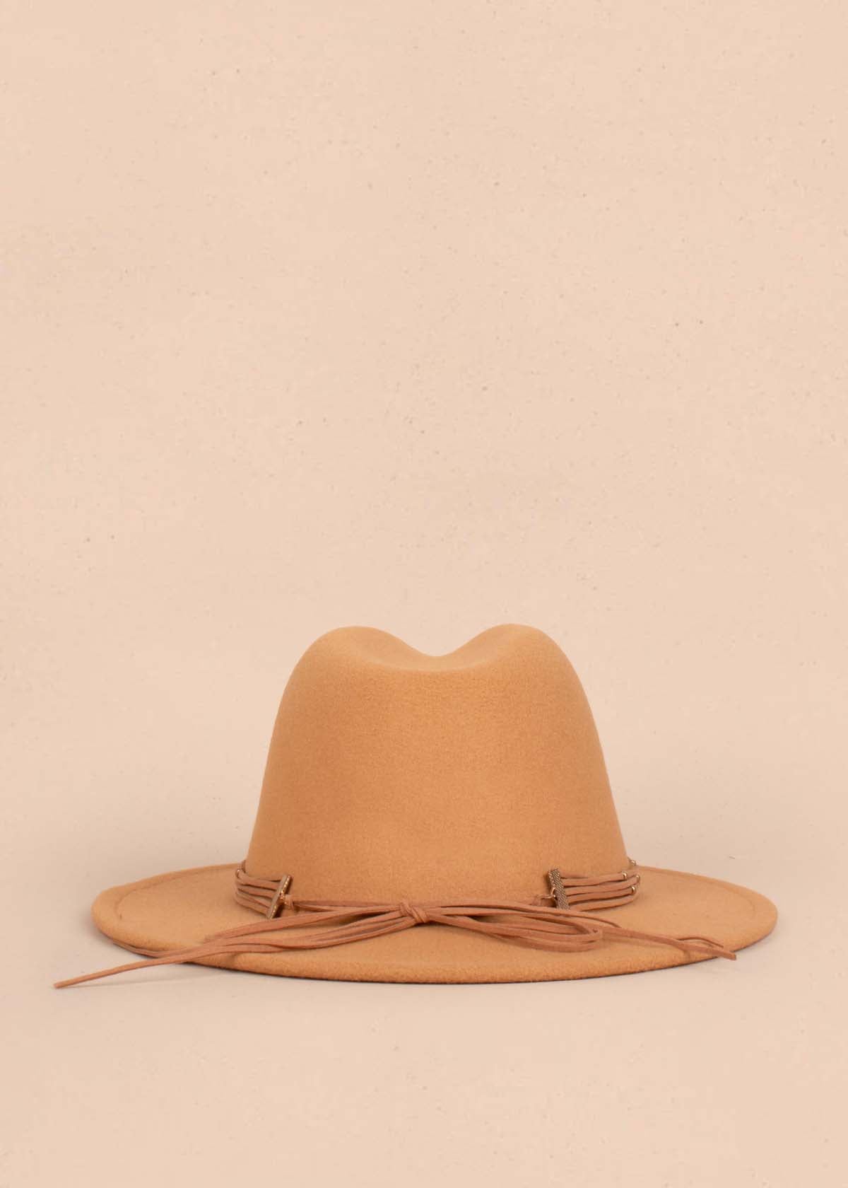 Sombrero color camel 105156