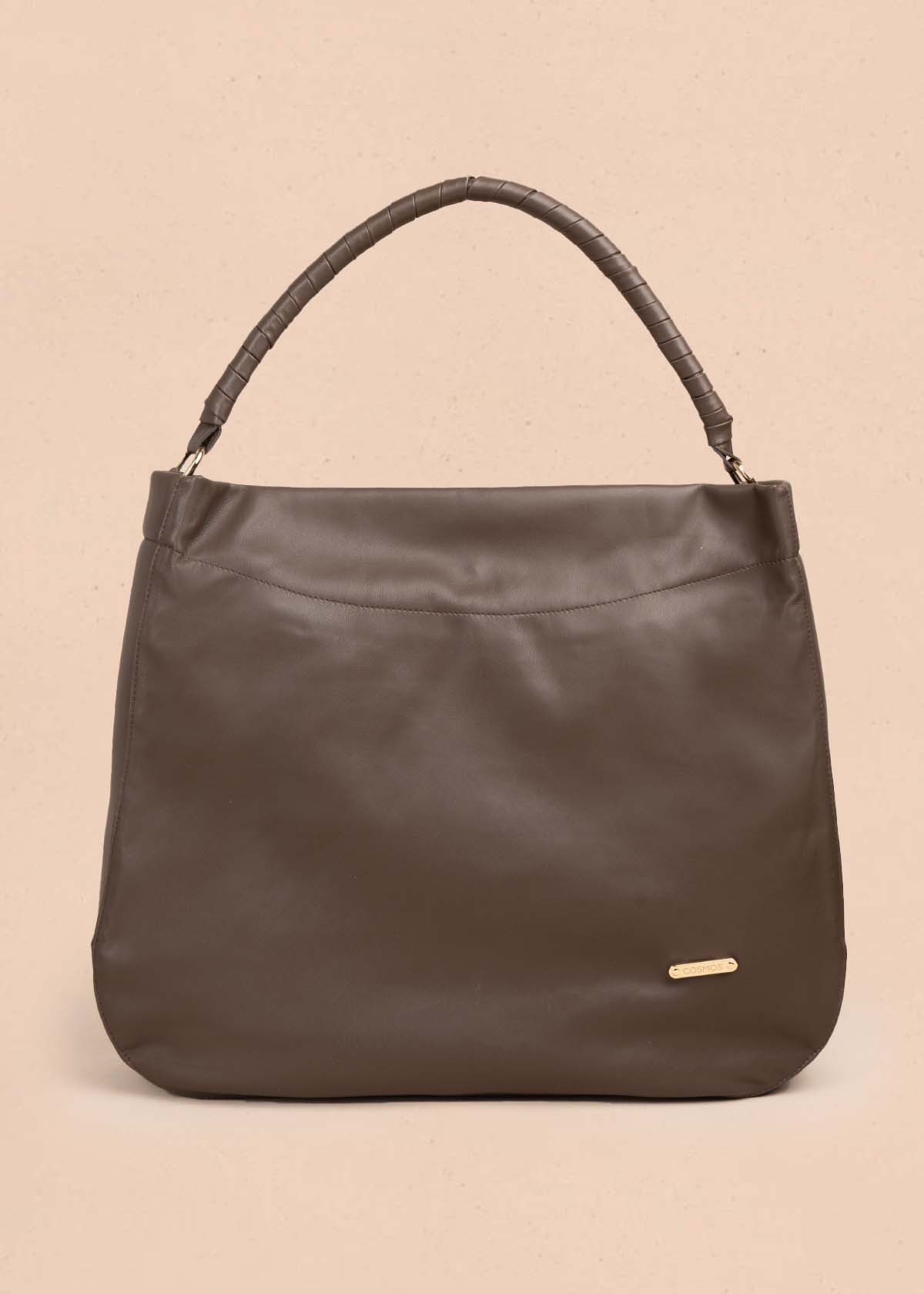 Bolso shopping color café 105570