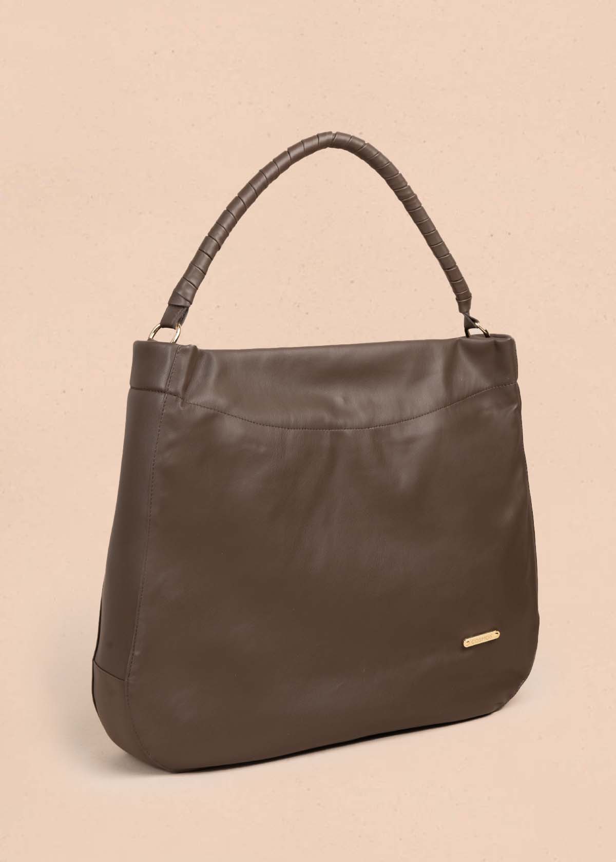 Bolso shopping color café 105570