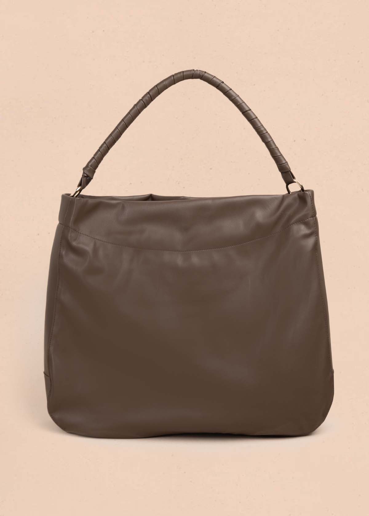 Bolso shopping color café 105570