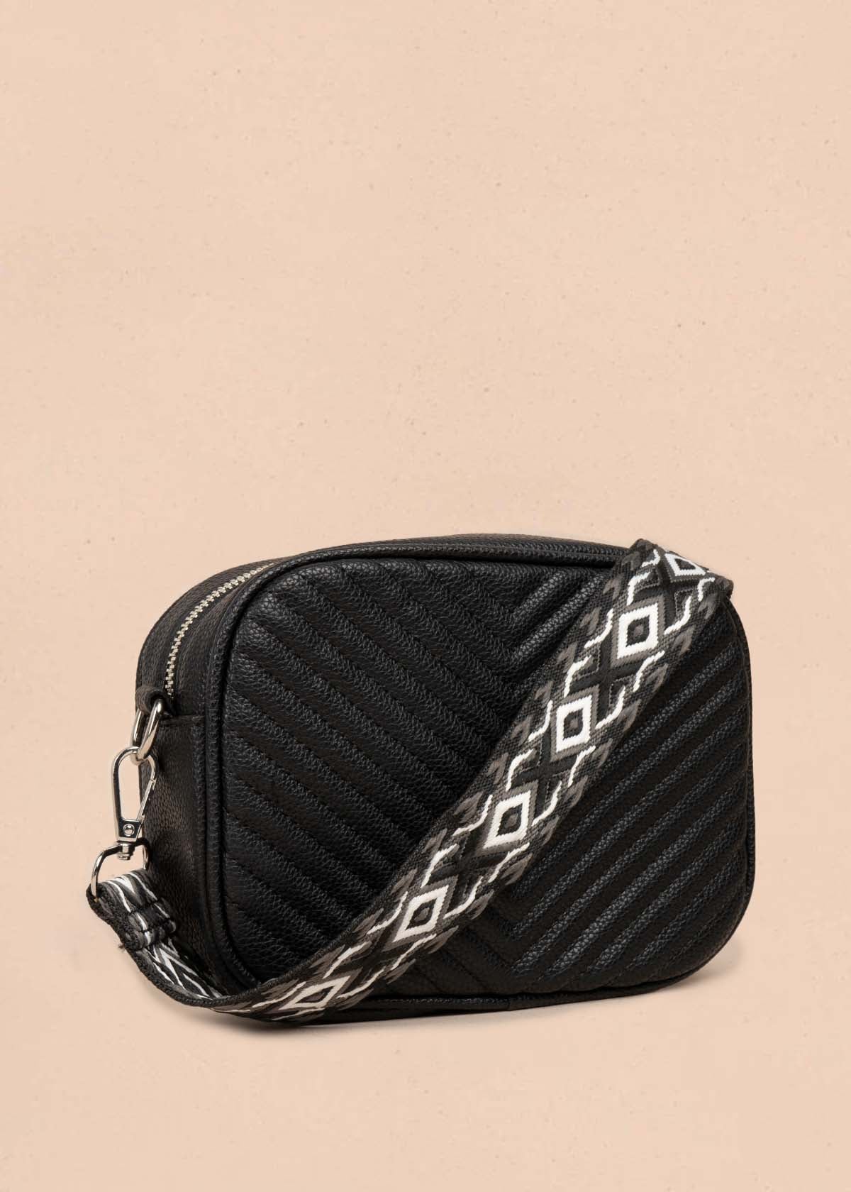 Bolso manos libres color negro 105754
