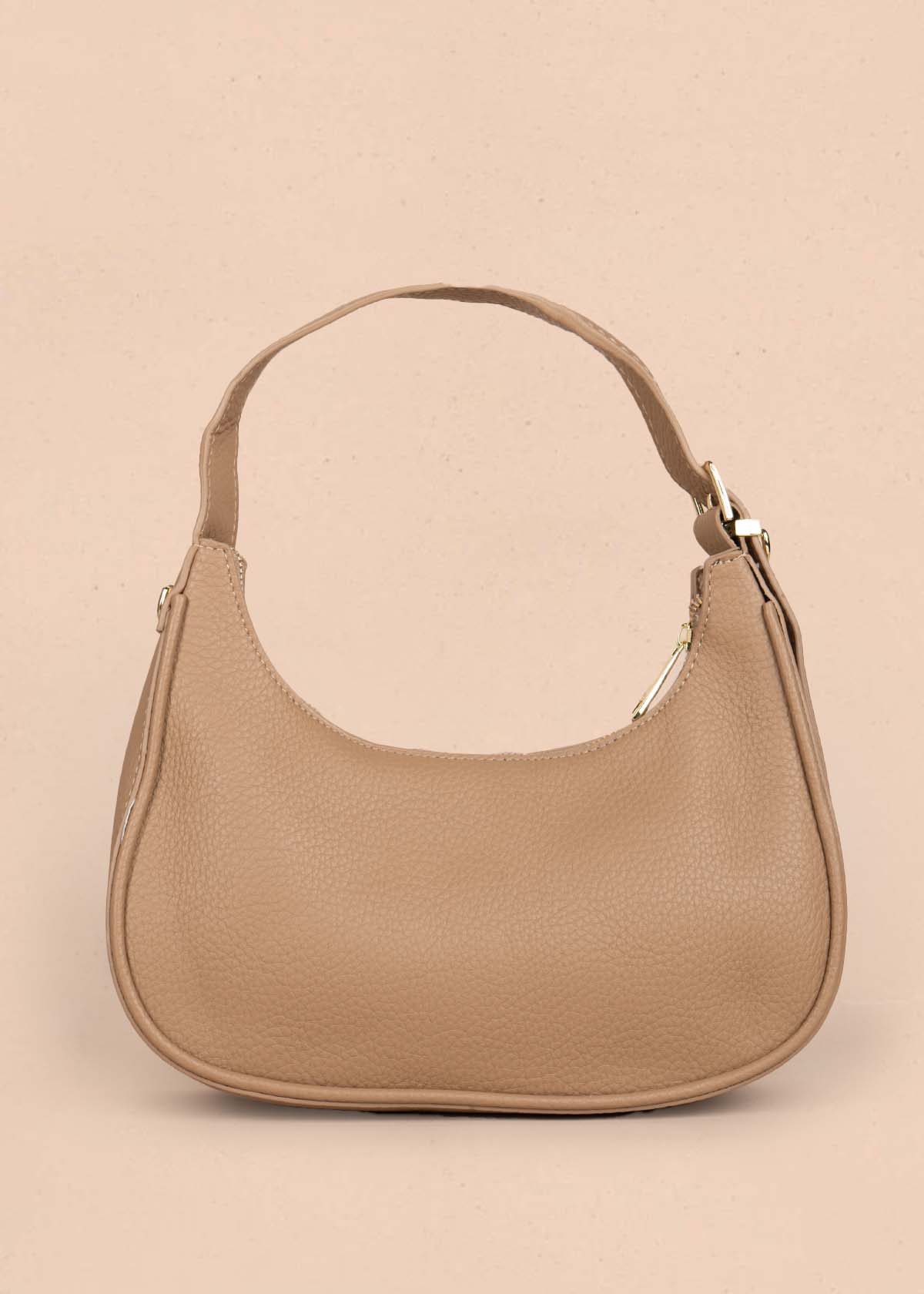 Bolso tipo cartera color caqui 105773