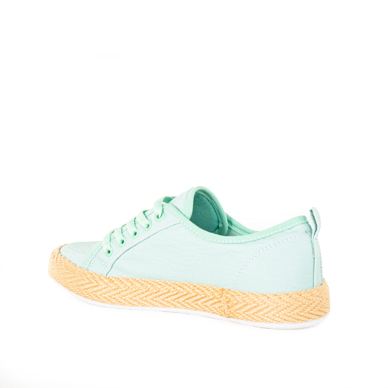Tenis color verde, para dama