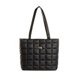 Bolso tipo shopping color negro, para dama