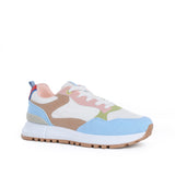 Tenis deportivos color azul, para dama