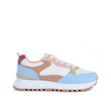 Tenis deportivos color azul, para dama