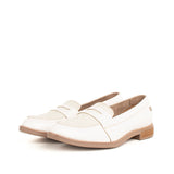 Mocasin color blanco, para dama