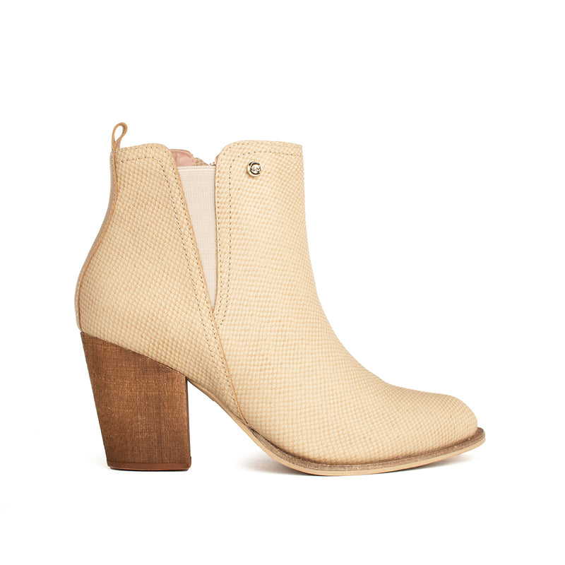 Botin para dama color avellana