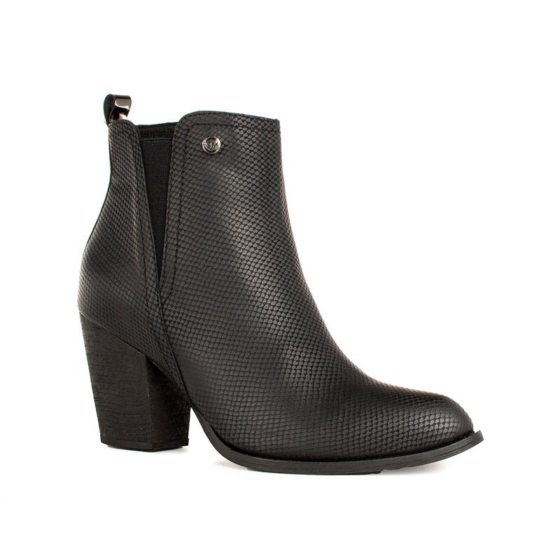 Botin para dama color negro