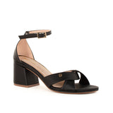 Sandalia color negro, para dama