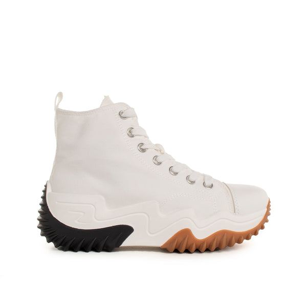 Deportivos en botin color blanco, para dama