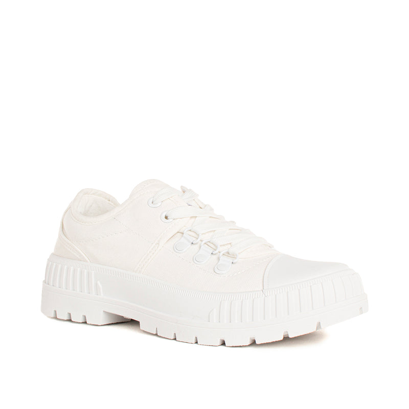 Deportivos color blanco, para dama