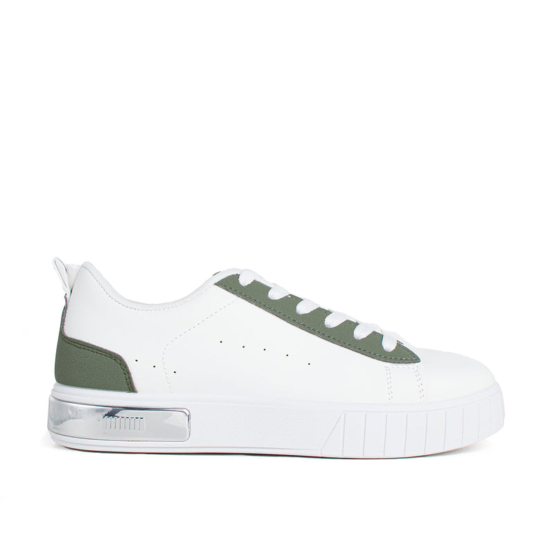 Tenis deportivos color blanco, para dama