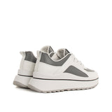 Deportivos color blanco con gris, para dama