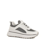 Deportivos color blanco con gris, para dama