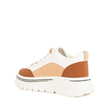 Tenis color blanco suela tractorada, para dama
