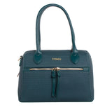 Bolso tipo shopping color verde, para dama